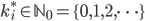 k_i^*\in\mathbb{N}_0=\{0,1,2,\dots\}