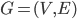 G = (V,E)