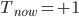 T_{now}=+1